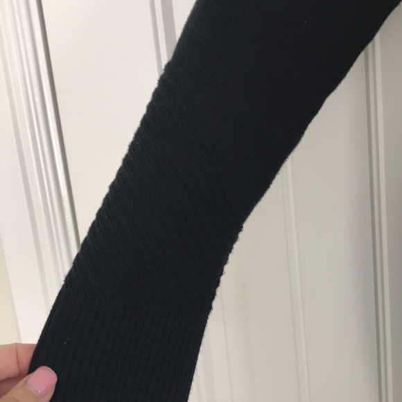 Isaac Mizrahi Live black shawl style sweater - Picture 3 of 7